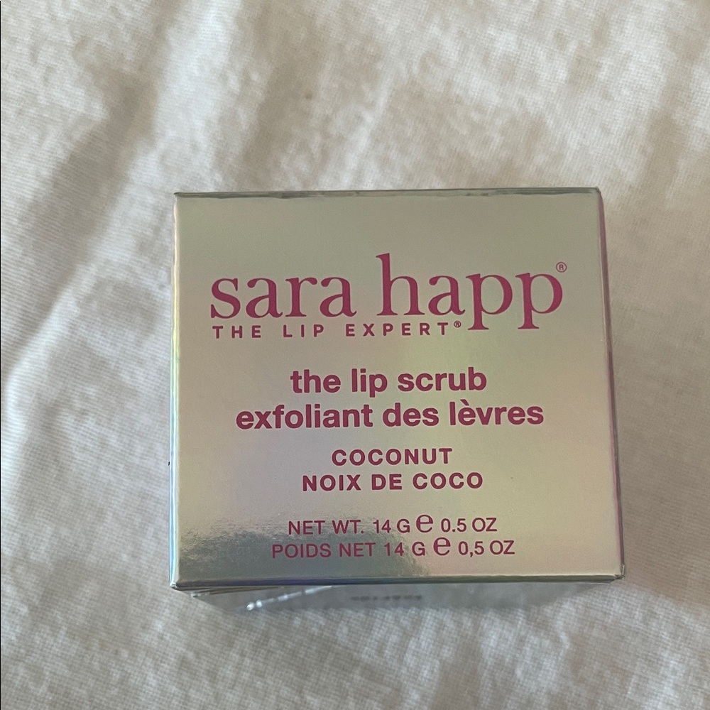 Sara Happ Coconut Lip Scrub - Silver